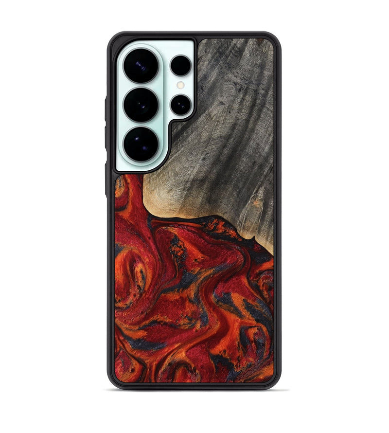 Galaxy S26 Ultra Wood Phone Case - Aila (Red, 819184)