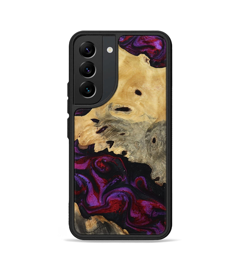 Galaxy S22 Wood Phone Case - Jasiah (Purple, 819185)