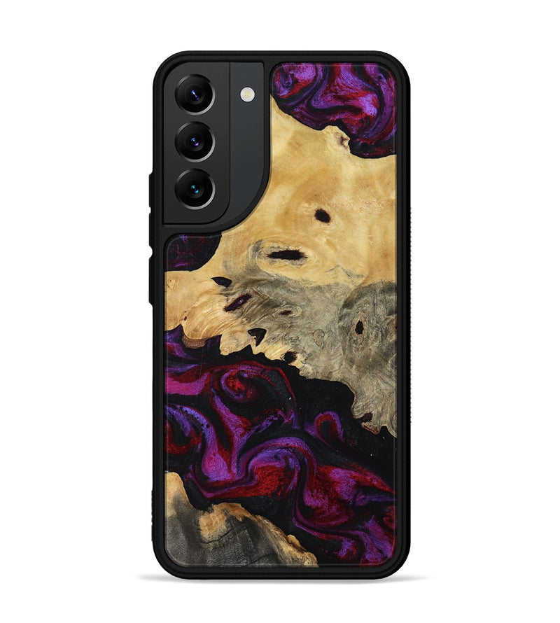 Galaxy S22 Plus Wood Phone Case - Jasiah (Purple, 819185)