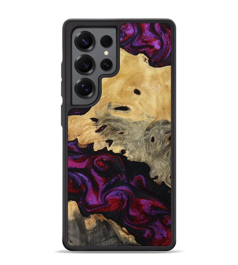 Galaxy S25 Ultra Wood Phone Case - Jasiah (Purple, 819185)
