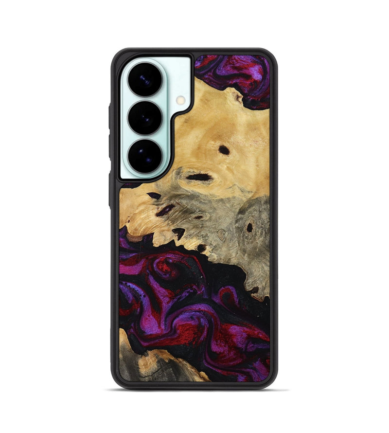 Galaxy S26 Wood Phone Case - Jasiah (Purple, 819185)