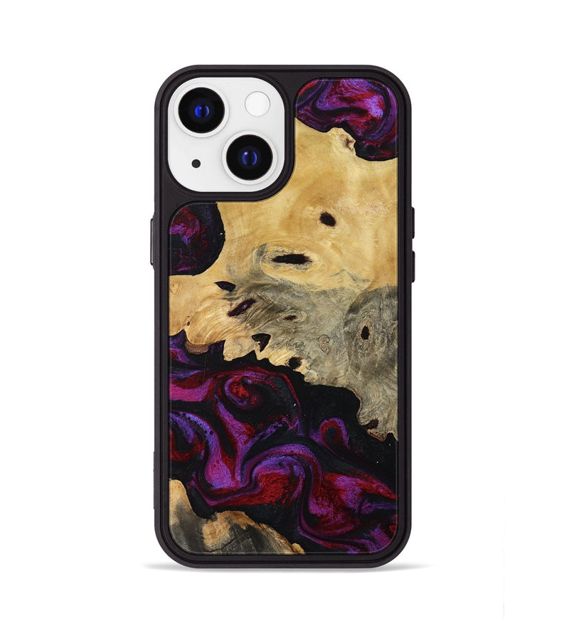 iPhone 13 Wood Phone Case - Jasiah (Purple, 819185)