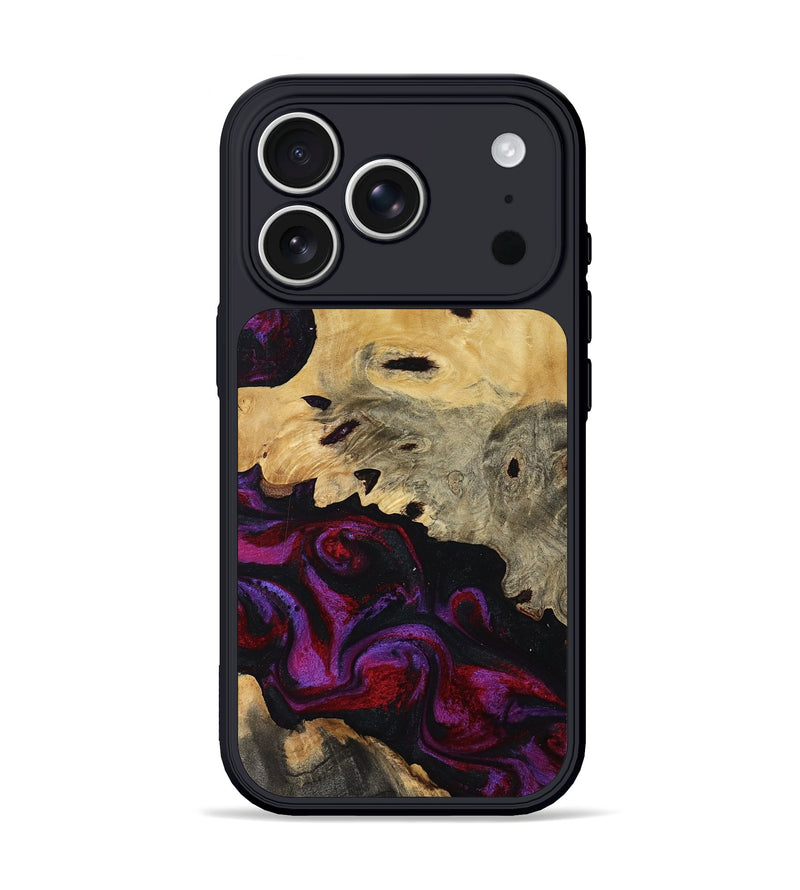 iPhone 17 Pro Wood Phone Case - Jasiah (Purple, 819185)