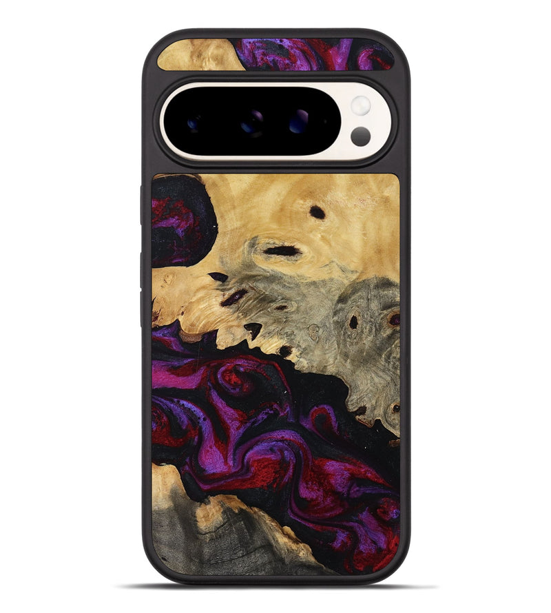 Pixel 9 Pro XL Wood Phone Case - Jasiah (Purple, 819185)