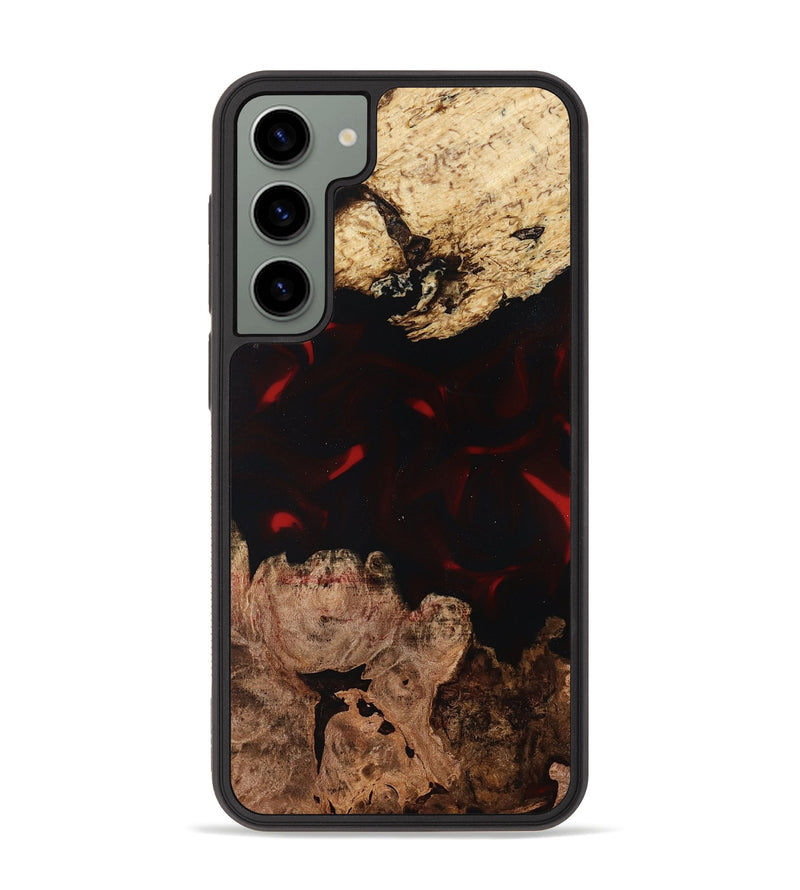 Galaxy S23 Plus Wood Phone Case - Jasmin (Red, 819186)
