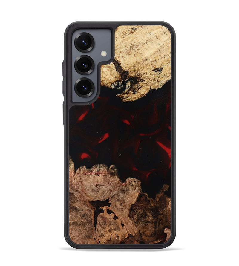 Galaxy S25 Plus Wood Phone Case - Jasmin (Red, 819186)