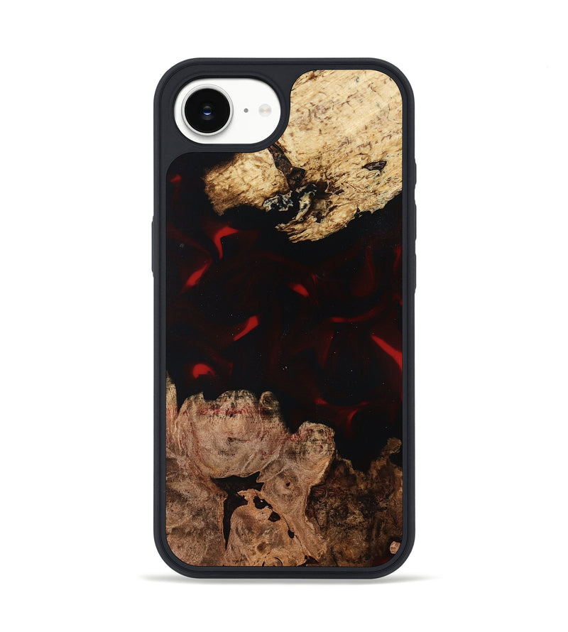 iPhone 16e Wood Phone Case - Jasmin (Red, 819186)