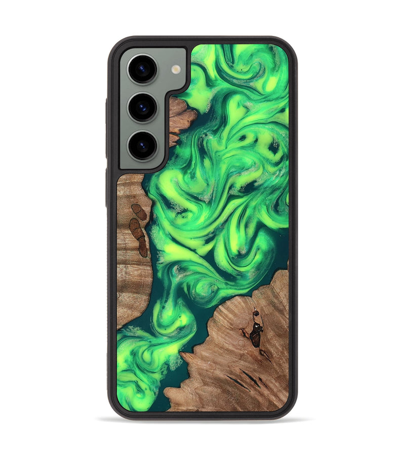 Galaxy S23 Plus Wood Phone Case - Remi (Neon, 819188)