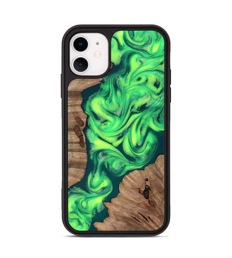 iPhone 11 Wood Phone Case - Remi (Neon, 819188)