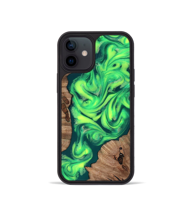 iPhone 12 mini Wood Phone Case - Remi (Neon, 819188)