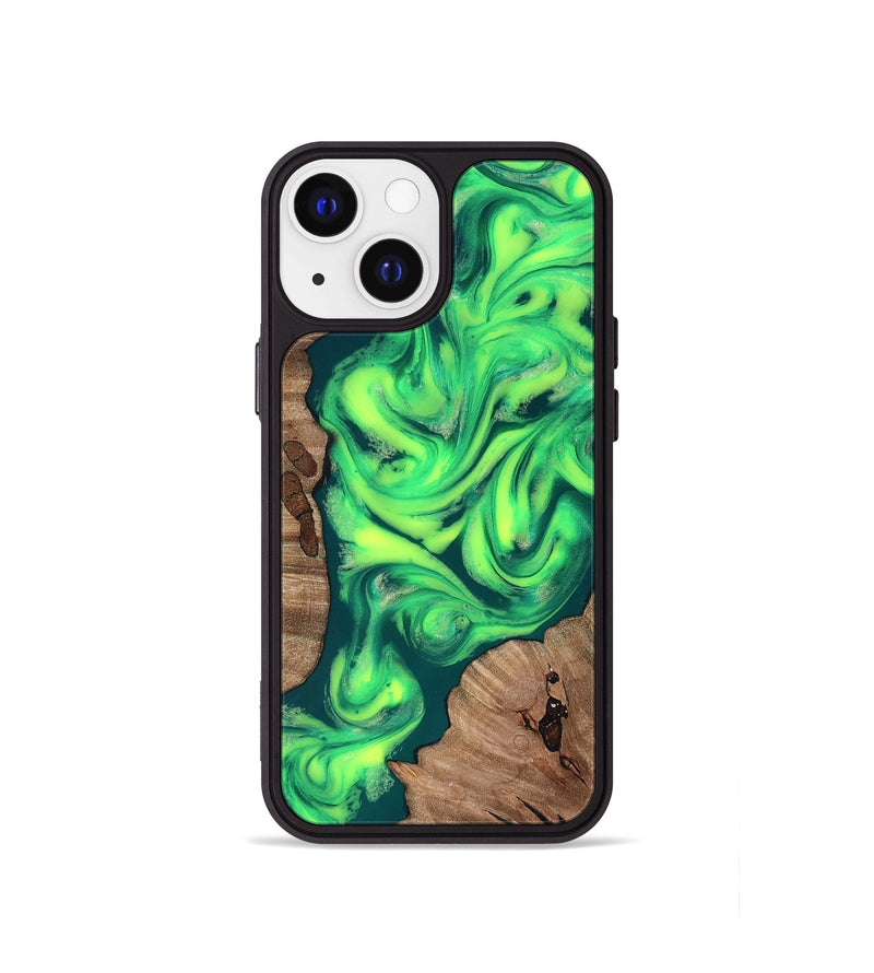 iPhone 13 mini Wood Phone Case - Remi (Neon, 819188)