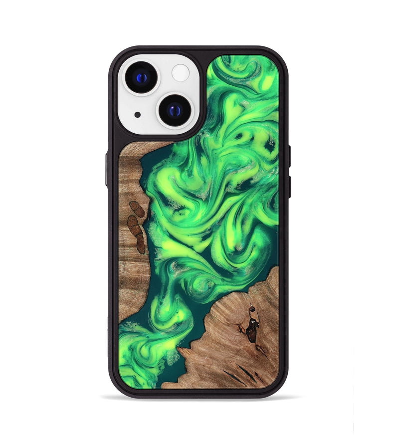iPhone 13 Wood Phone Case - Remi (Neon, 819188)