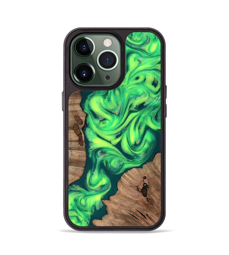 iPhone 13 Pro Wood Phone Case - Remi (Neon, 819188)