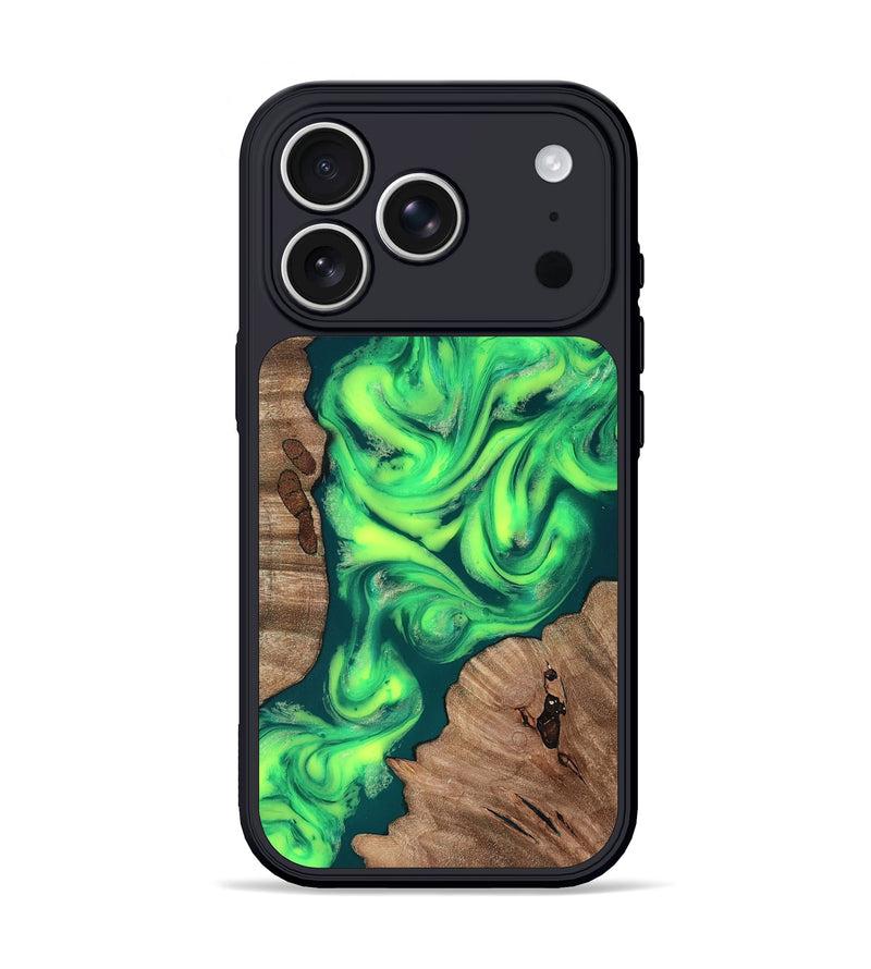 iPhone 17 Pro Wood Phone Case - Remi (Neon, 819188)