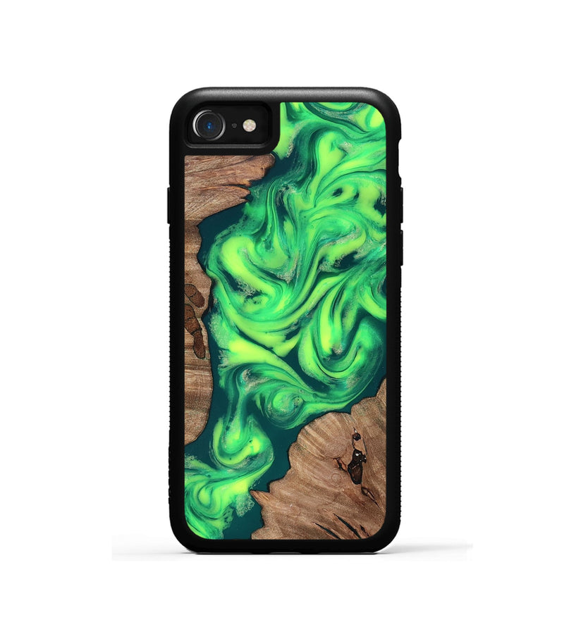iPhone SE Wood Phone Case - Remi (Neon, 819188)