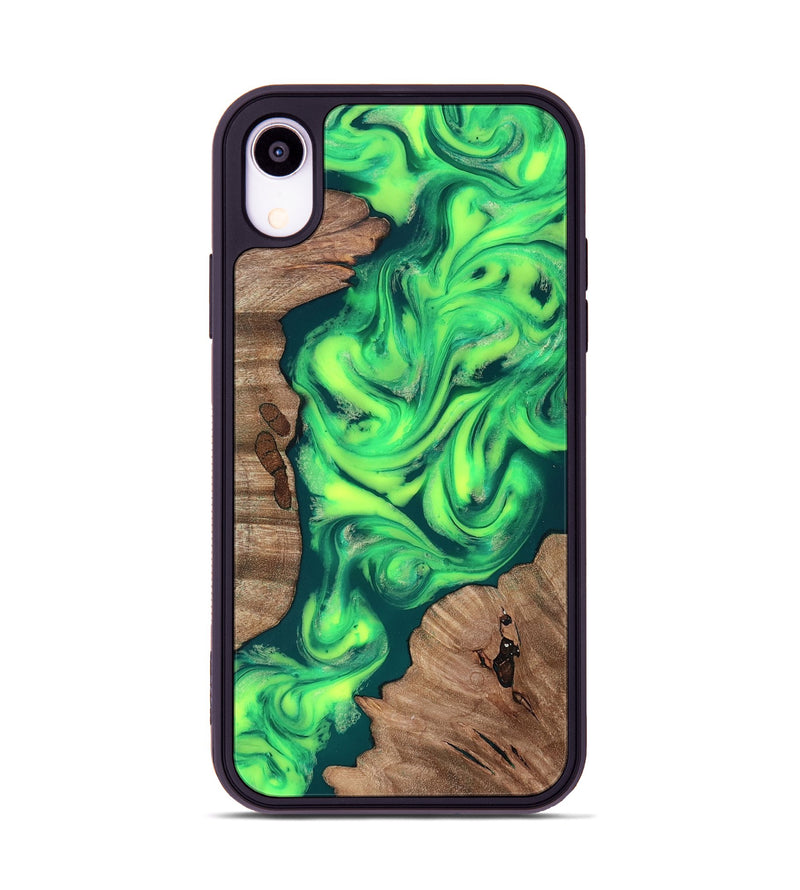 iPhone Xr Wood Phone Case - Remi (Neon, 819188)
