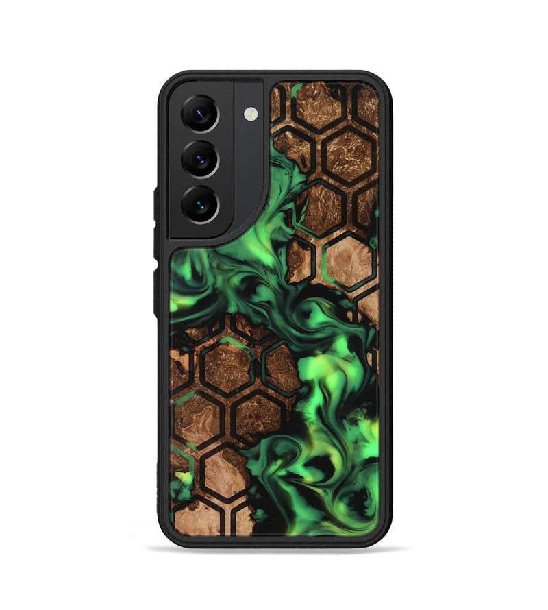 Galaxy S22 Wood Phone Case - Lilia (Neon, 819189)