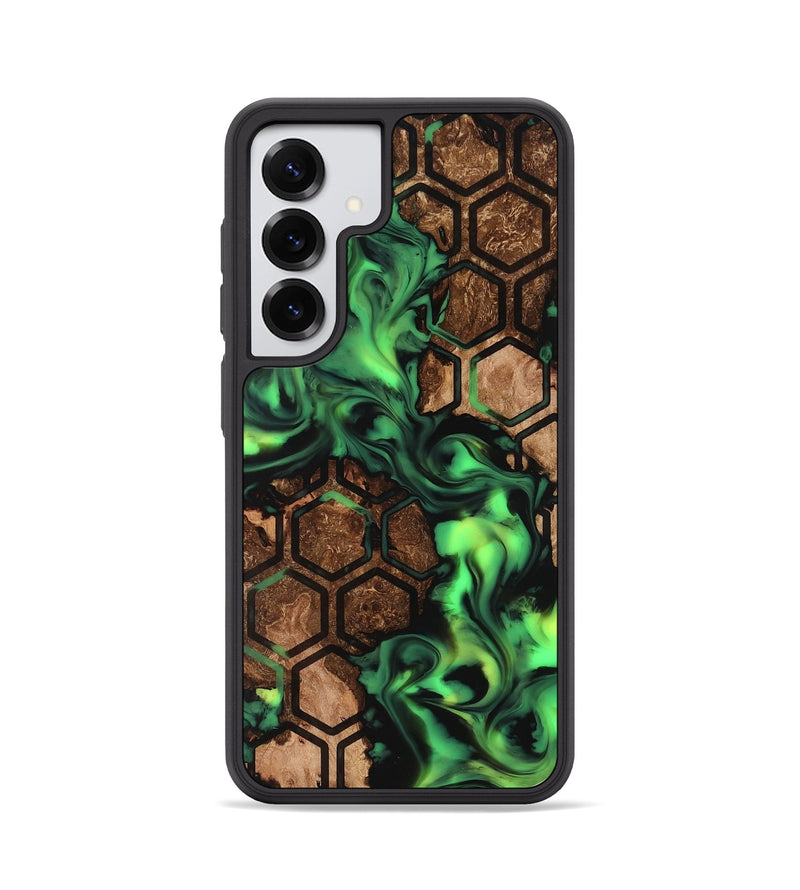Galaxy S25 Wood Phone Case - Lilia (Neon, 819189)