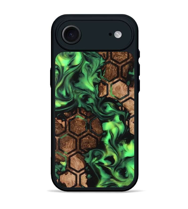 iPhone 17 Air Wood Phone Case - Lilia (Neon, 819189)