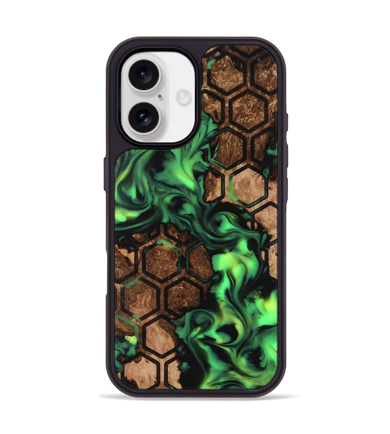 iPhone 17 Wood Phone Case - Lilia (Neon, 819189)