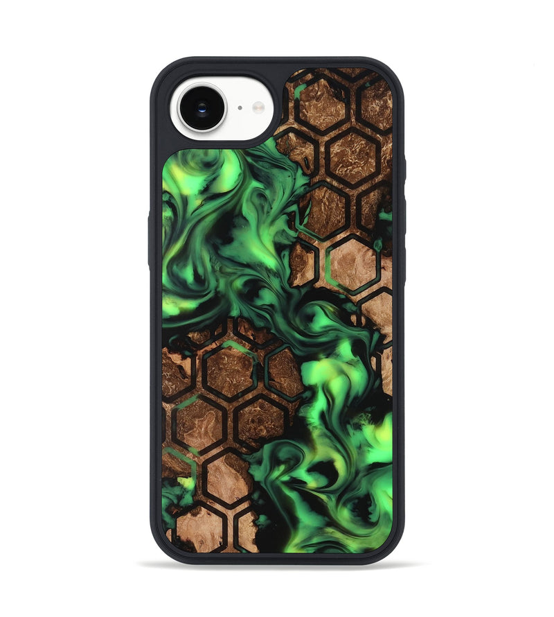 iPhone 17e Wood Phone Case - Lilia (Neon, 819189)