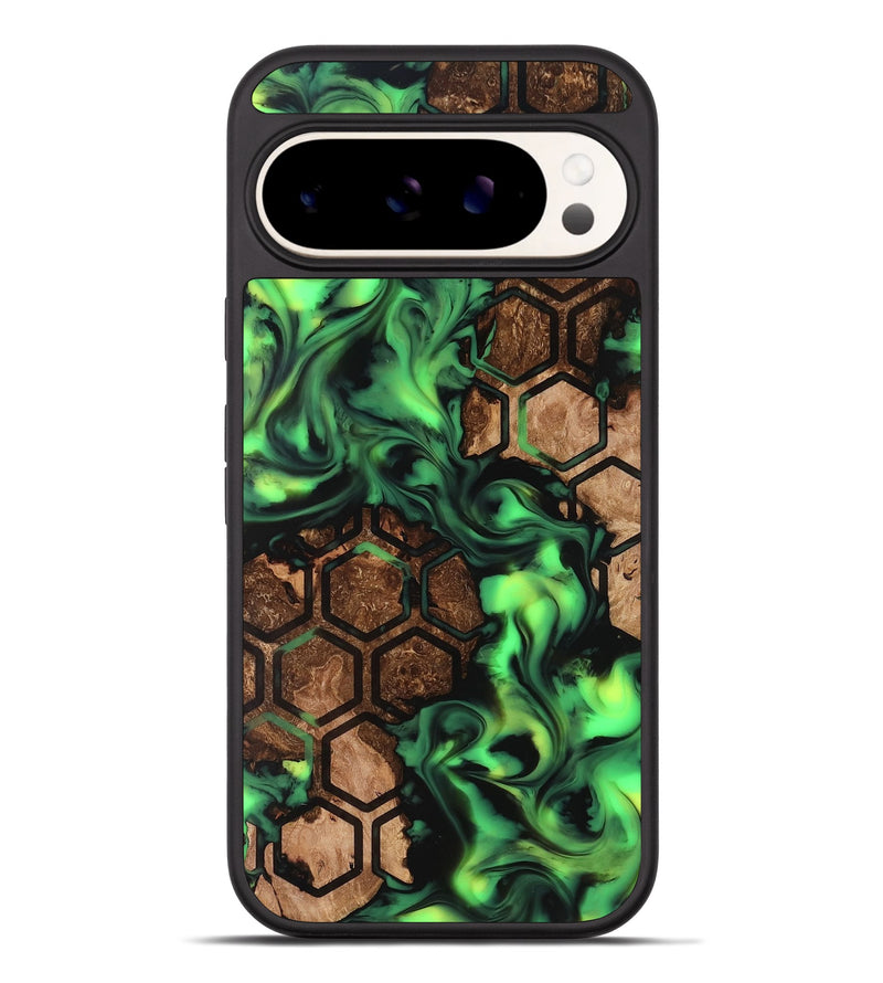 Pixel 9 Pro XL Wood Phone Case - Lilia (Neon, 819189)