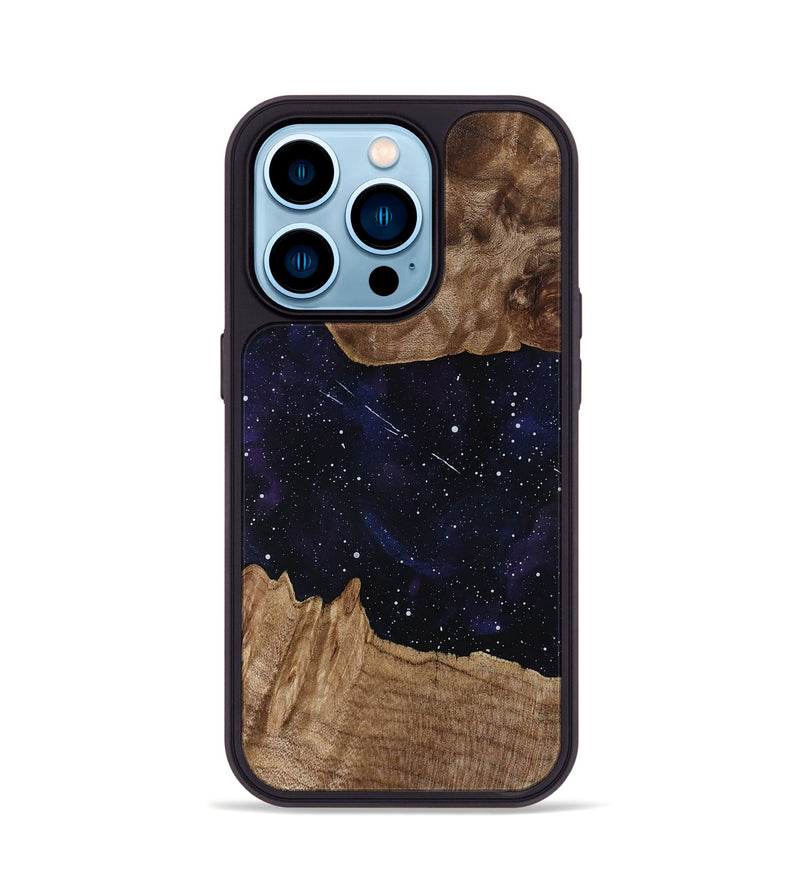 iPhone 14 Pro Wood Phone Case - Deidra (Cosmos, 819190)