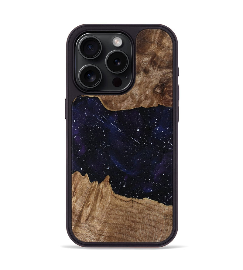 iPhone 15 Pro Wood Phone Case - Deidra (Cosmos, 819190)