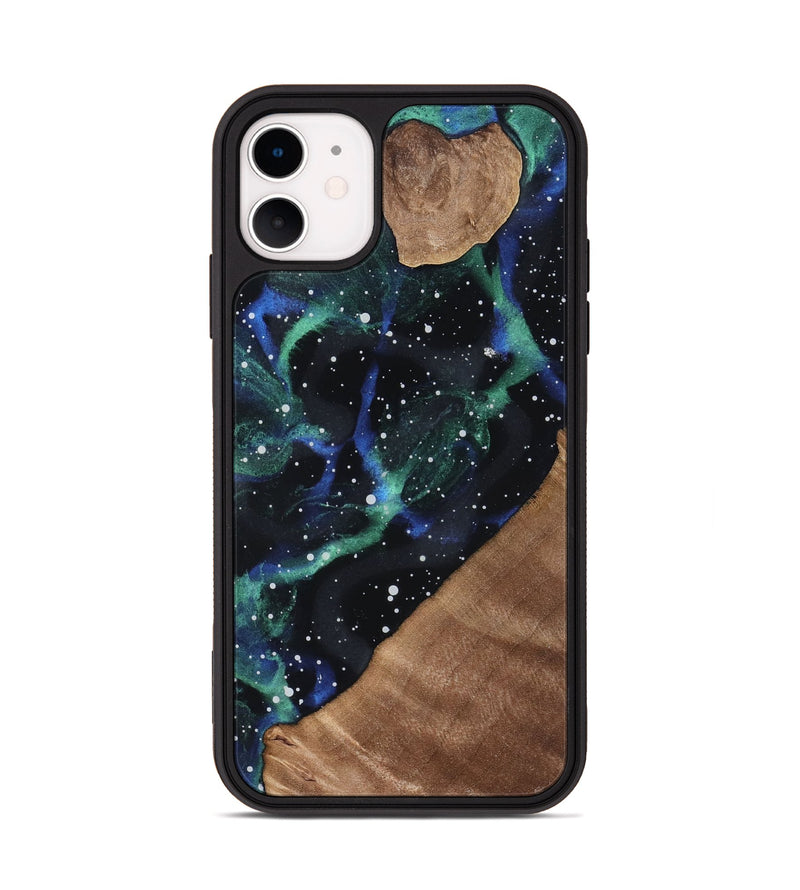 iPhone 11 Wood Phone Case - Aliya (Cosmos, 819191)