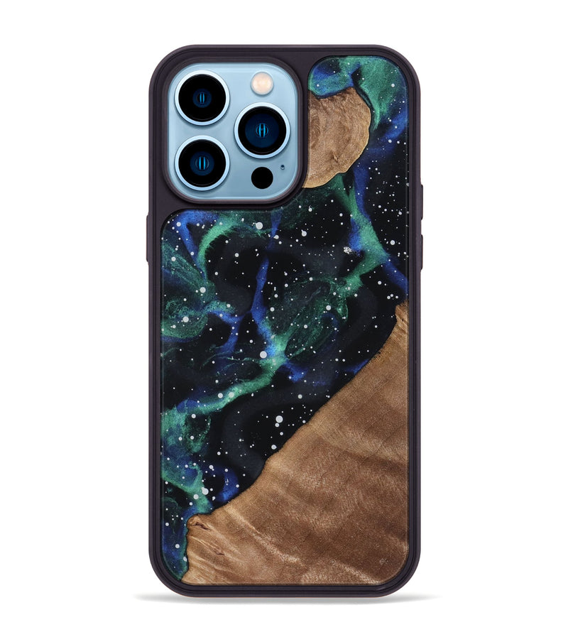 iPhone 14 Pro Max Wood Phone Case - Aliya (Cosmos, 819191)