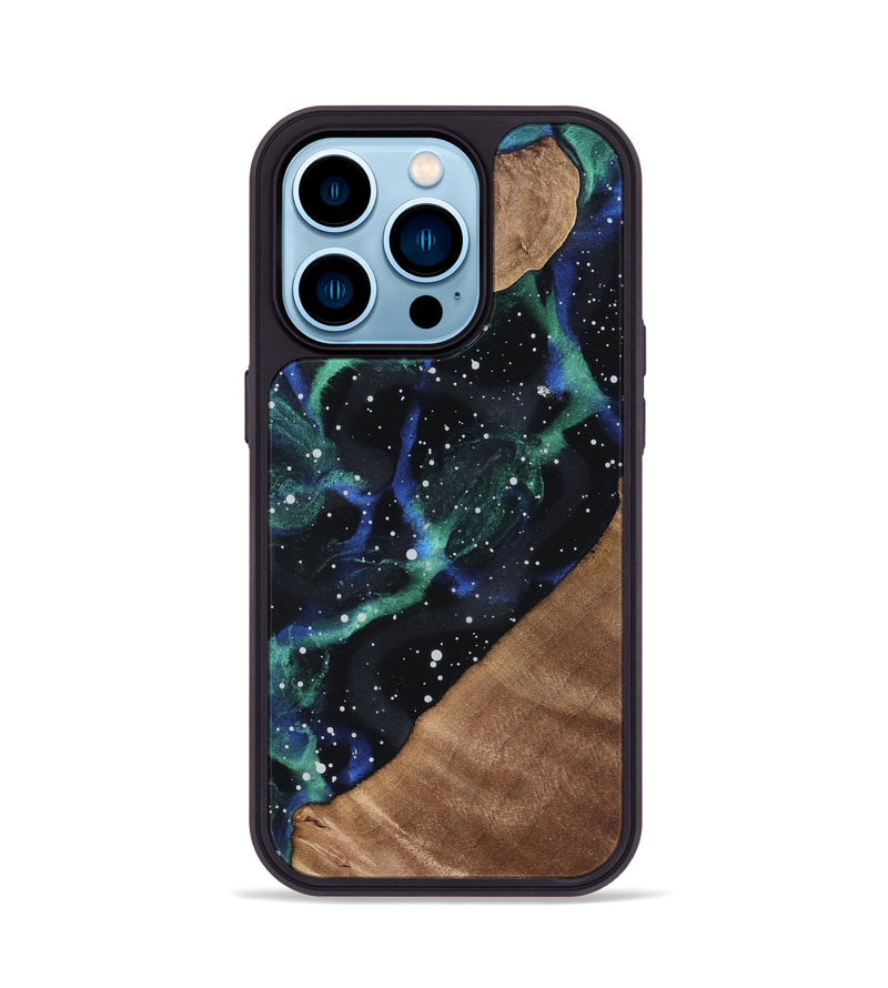 iPhone 14 Pro Wood Phone Case - Aliya (Cosmos, 819191)