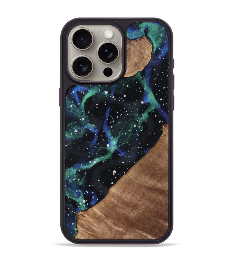iPhone 15 Pro Max Wood Phone Case - Aliya (Cosmos, 819191)