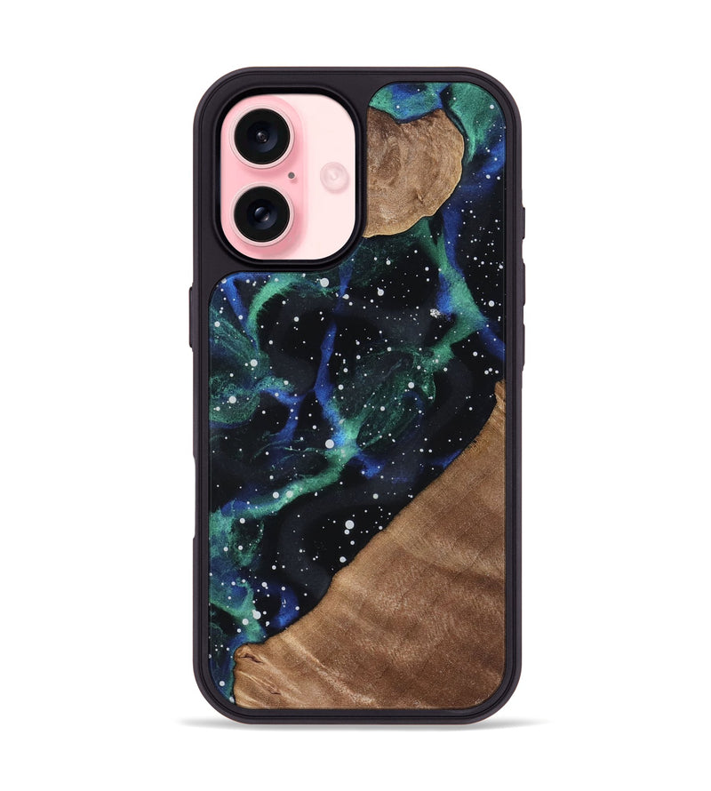 iPhone 16 Wood Phone Case - Aliya (Cosmos, 819191)