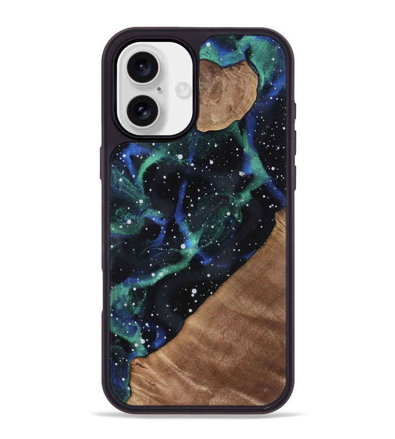 iPhone 16 Plus Wood Phone Case - Aliya (Cosmos, 819191)