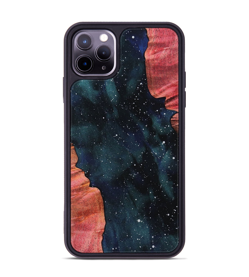iPhone 11 Pro Max Wood Phone Case - Amber (Cosmos, 819194)