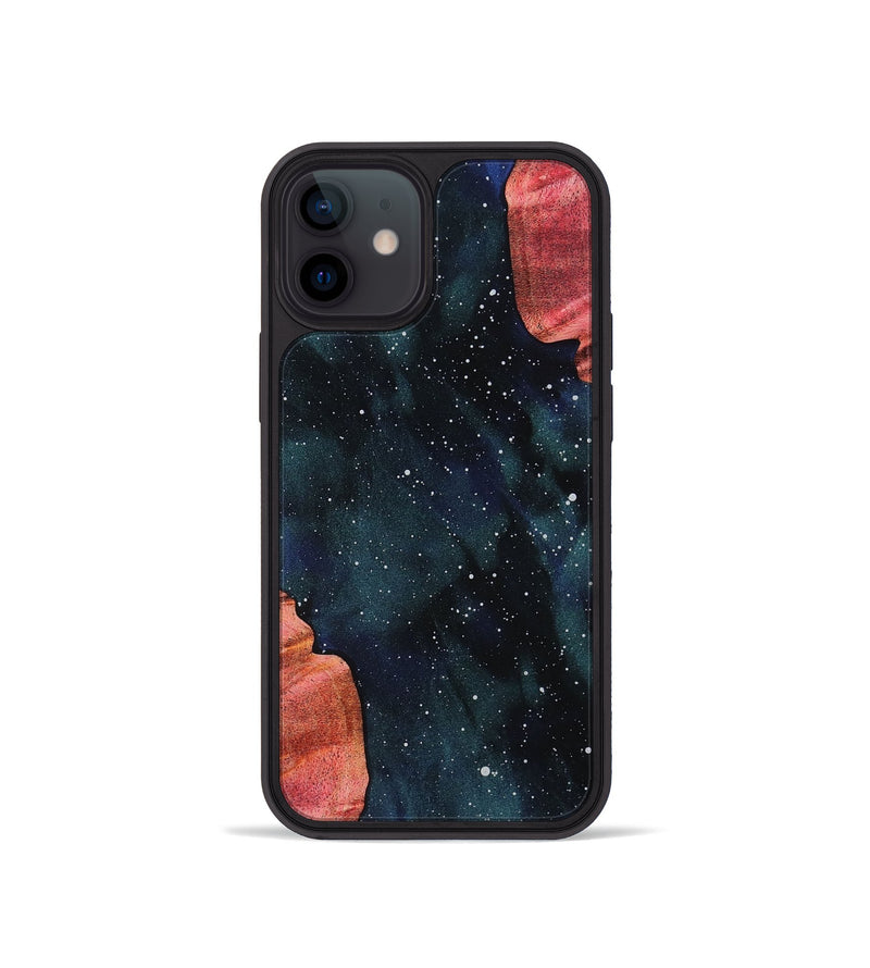 iPhone 12 mini Wood Phone Case - Amber (Cosmos, 819194)