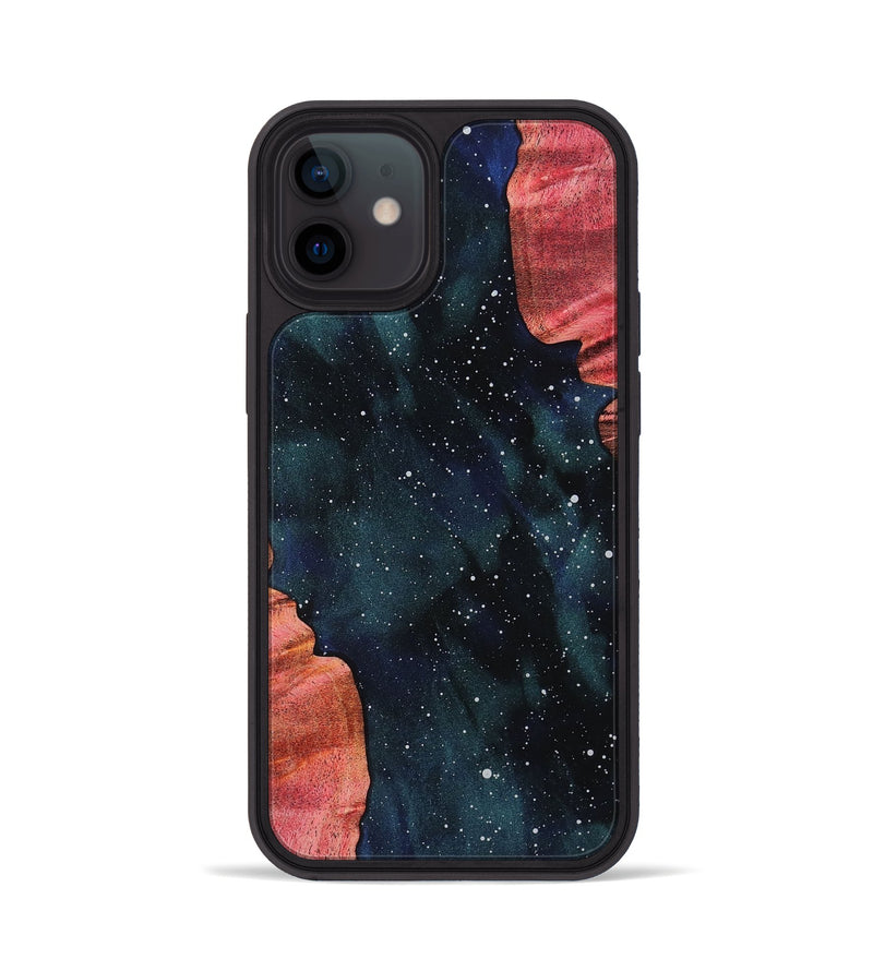 iPhone 12 Wood Phone Case - Amber (Cosmos, 819194)