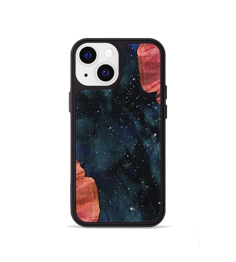 iPhone 13 mini Wood Phone Case - Amber (Cosmos, 819194)