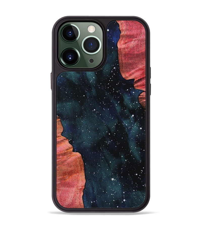 iPhone 13 Pro Max Wood Phone Case - Amber (Cosmos, 819194)