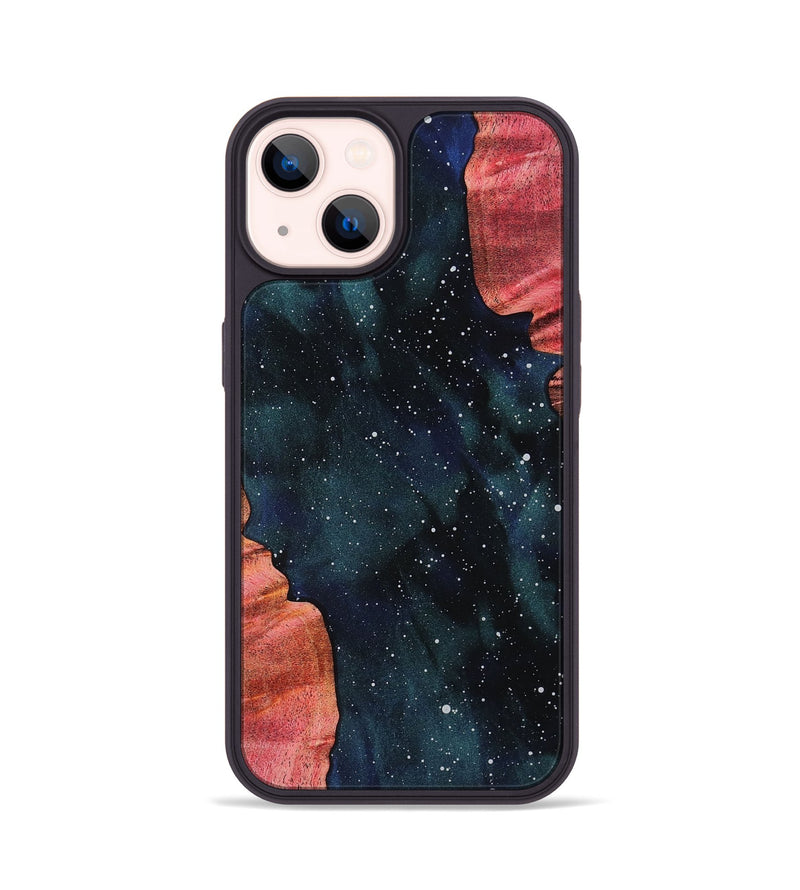 iPhone 14 Wood Phone Case - Amber (Cosmos, 819194)