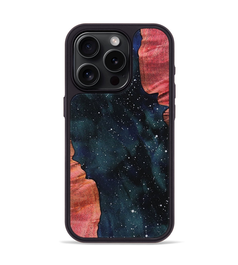 iPhone 15 Pro Wood Phone Case - Amber (Cosmos, 819194)