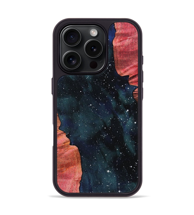 iPhone 16 Pro Wood Phone Case - Amber (Cosmos, 819194)