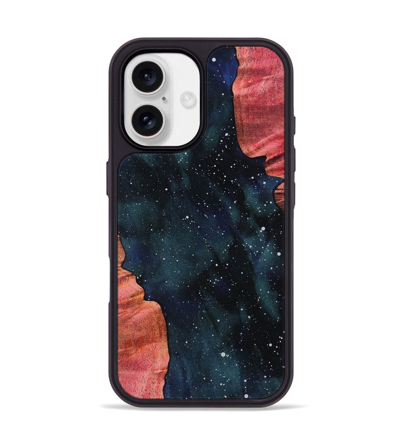 iPhone 17 Wood Phone Case - Amber (Cosmos, 819194)