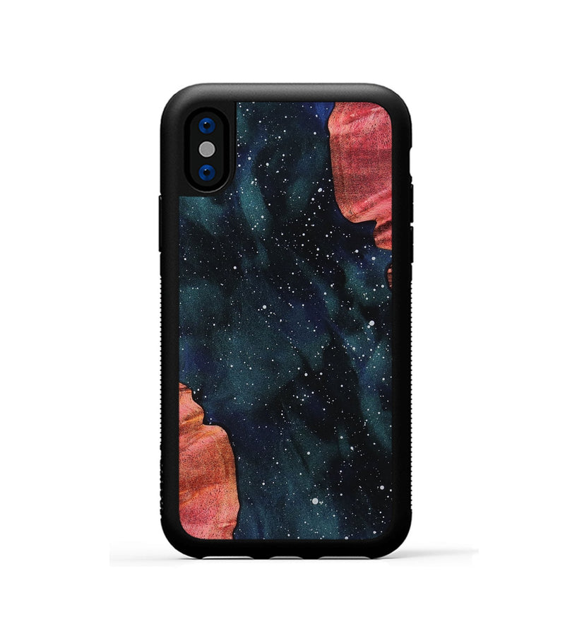 iPhone Xs Wood Phone Case - Amber (Cosmos, 819194)
