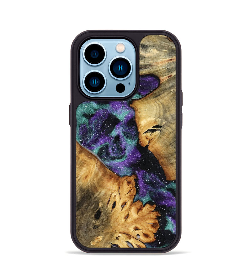 iPhone 14 Pro Wood Phone Case - Lonnie (Cosmos, 819195)