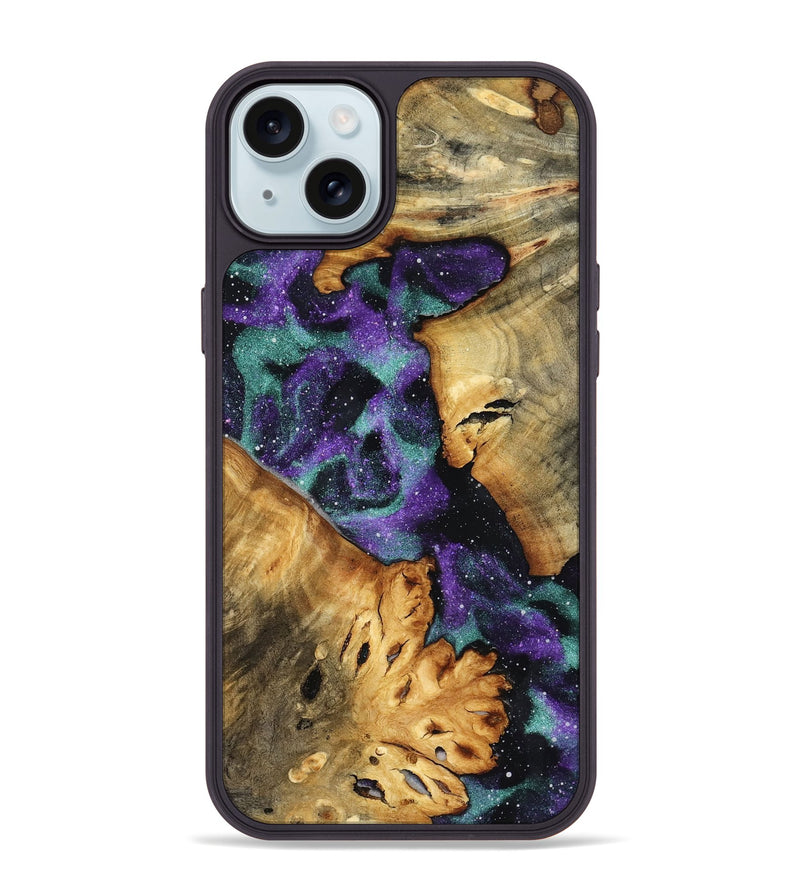 iPhone 15 Plus Wood Phone Case - Lonnie (Cosmos, 819195)
