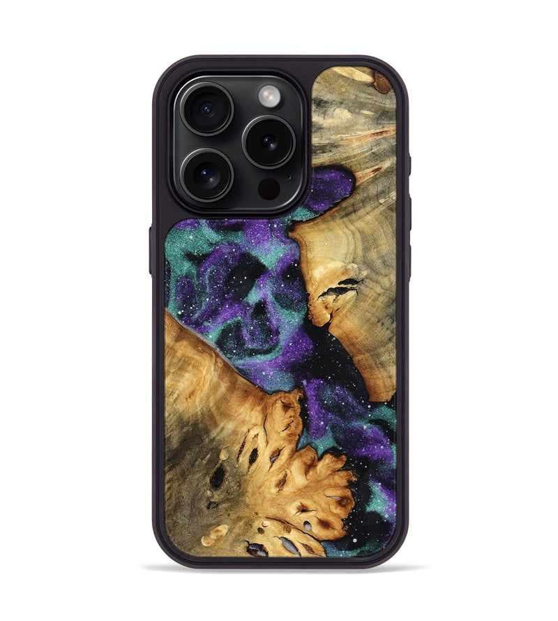 iPhone 15 Pro Wood Phone Case - Lonnie (Cosmos, 819195)