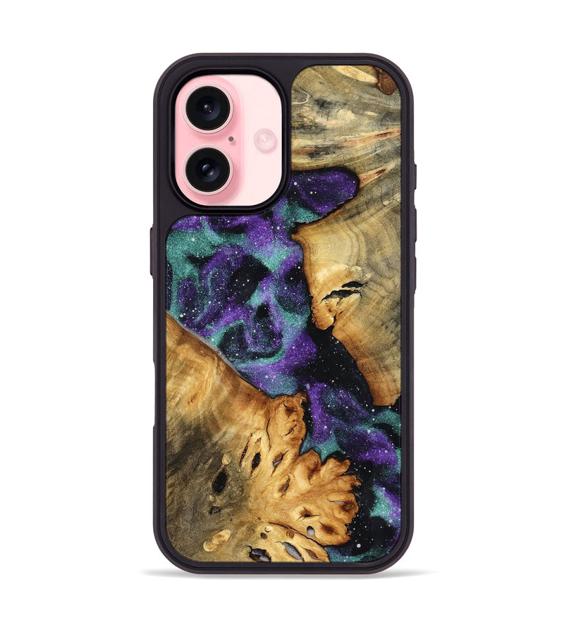 iPhone 16 Wood Phone Case - Lonnie (Cosmos, 819195)