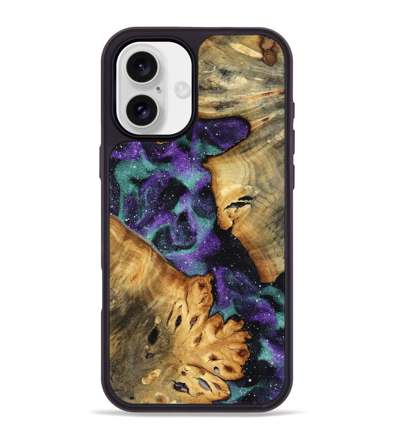 iPhone 16 Plus Wood Phone Case - Lonnie (Cosmos, 819195)