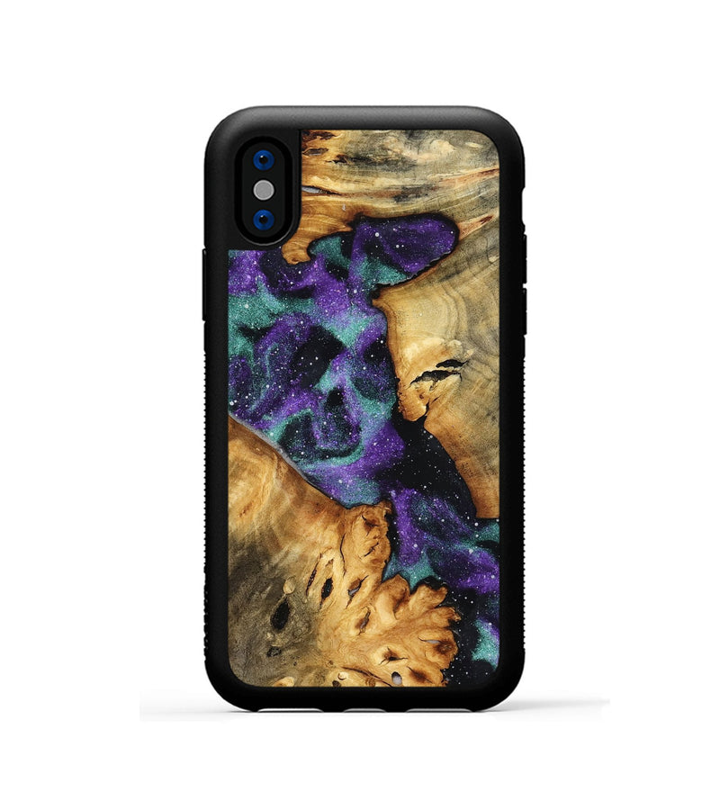 iPhone Xs Wood Phone Case - Lonnie (Cosmos, 819195)